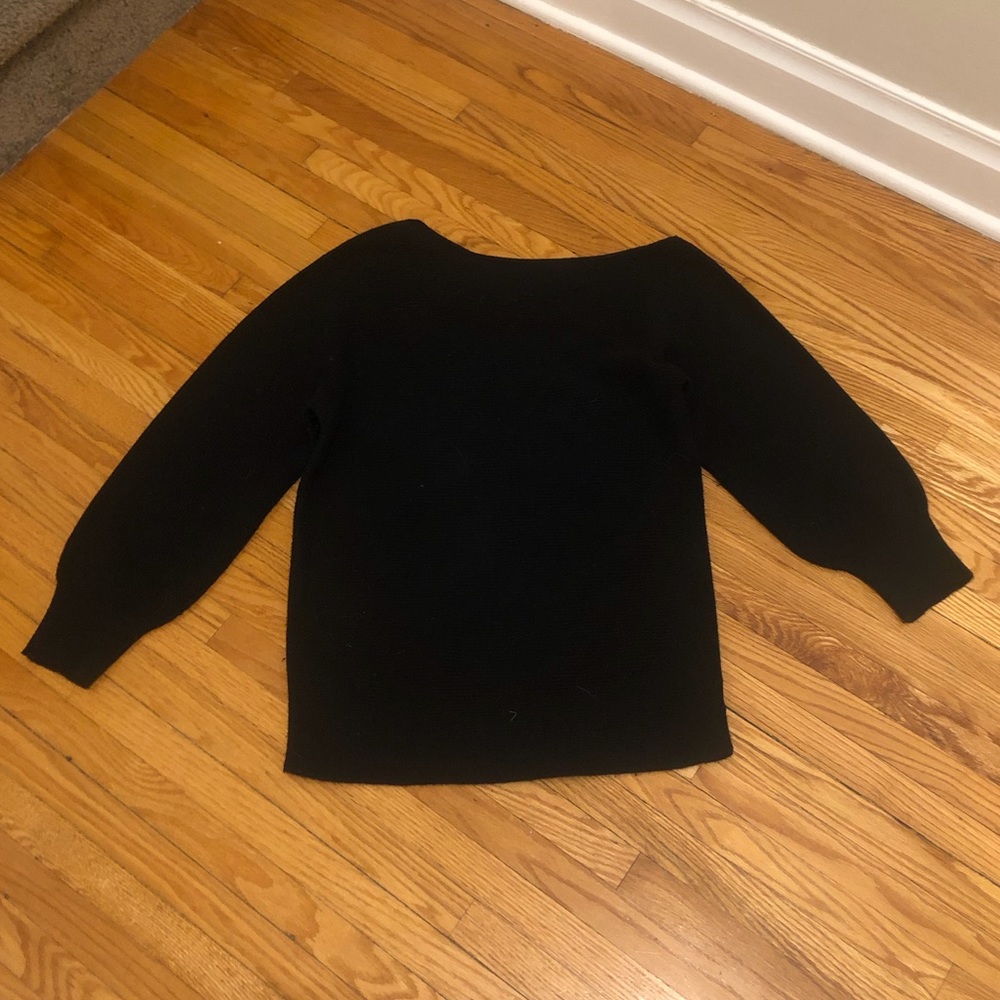100% Merino Wool Black Theory Knit Sweater